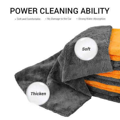6-Piece Microfiber Cleaning Towel Set