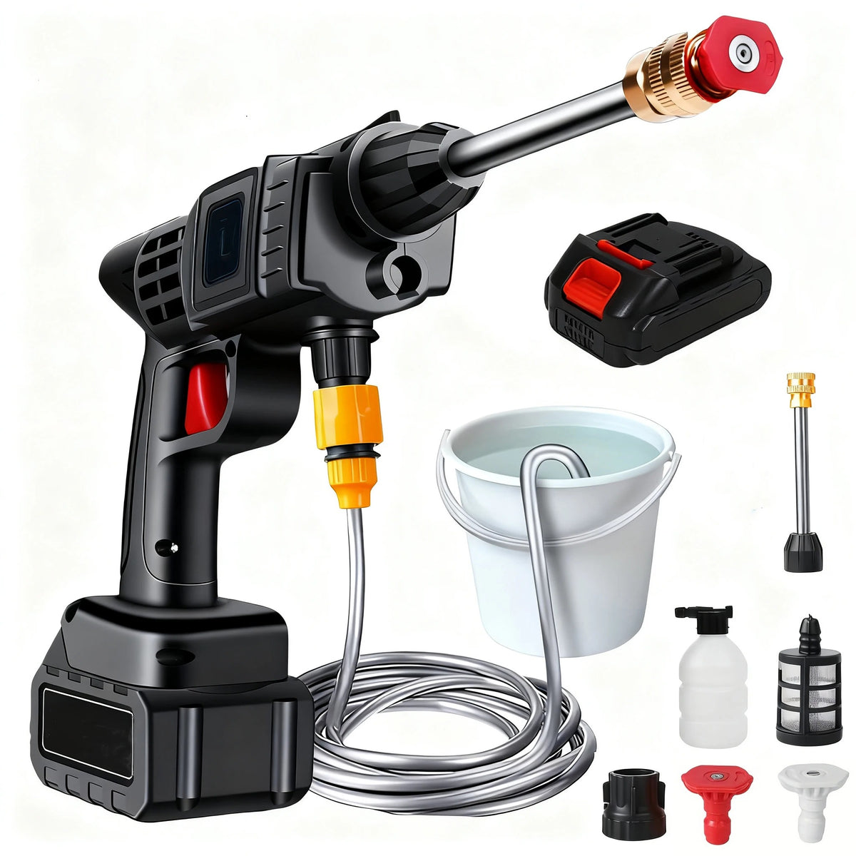 Brandify HydroJet™ Kabelloser Hochdruckreiniger